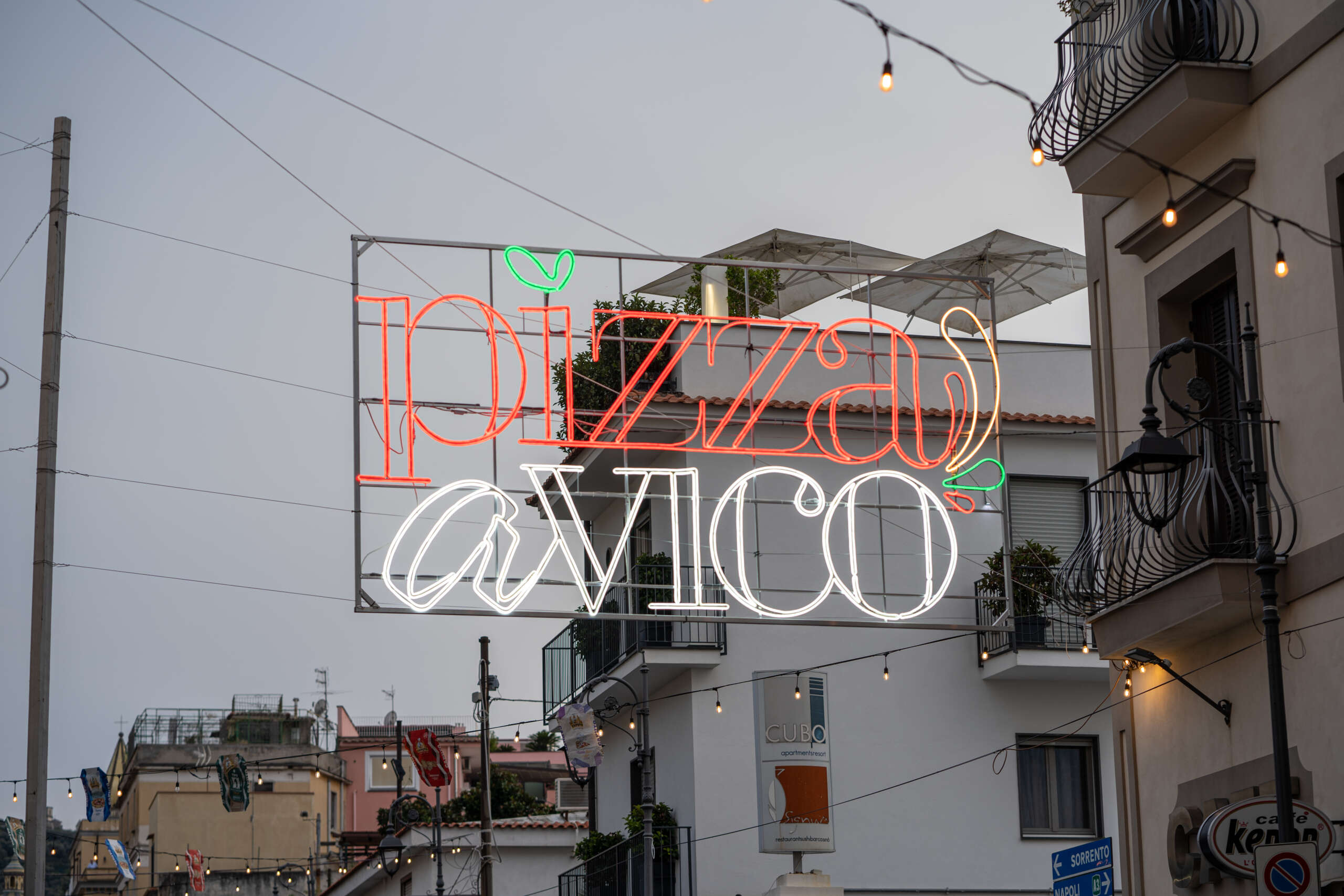 Il forno di Pizza a Vico